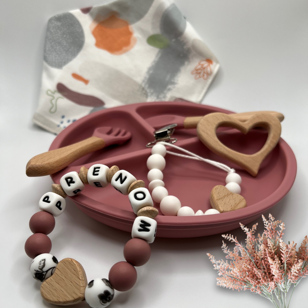 Ensemble cadeau complet blush rose - Jolie cœur