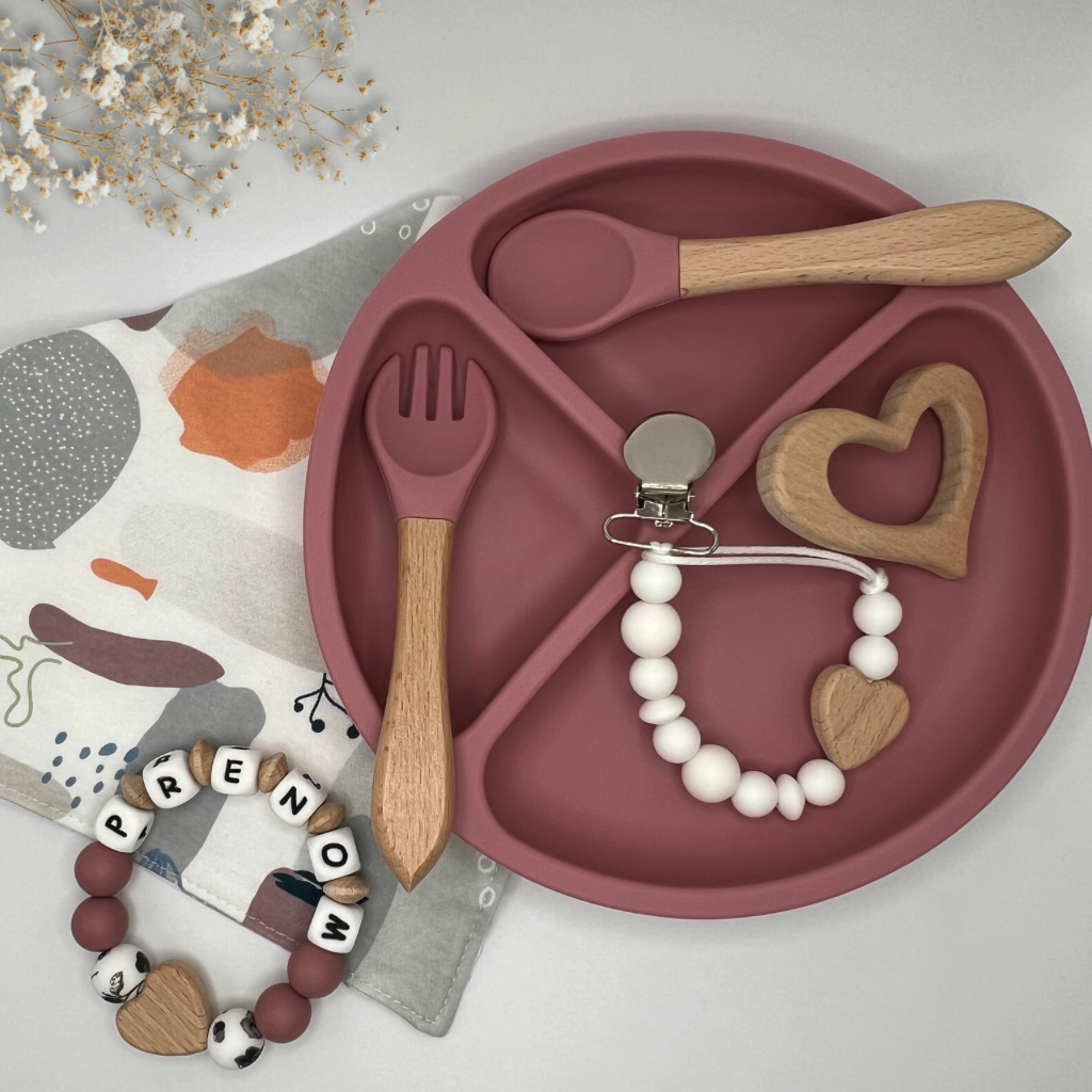 Ensemble cadeau complet blush rose - Jolie cœur