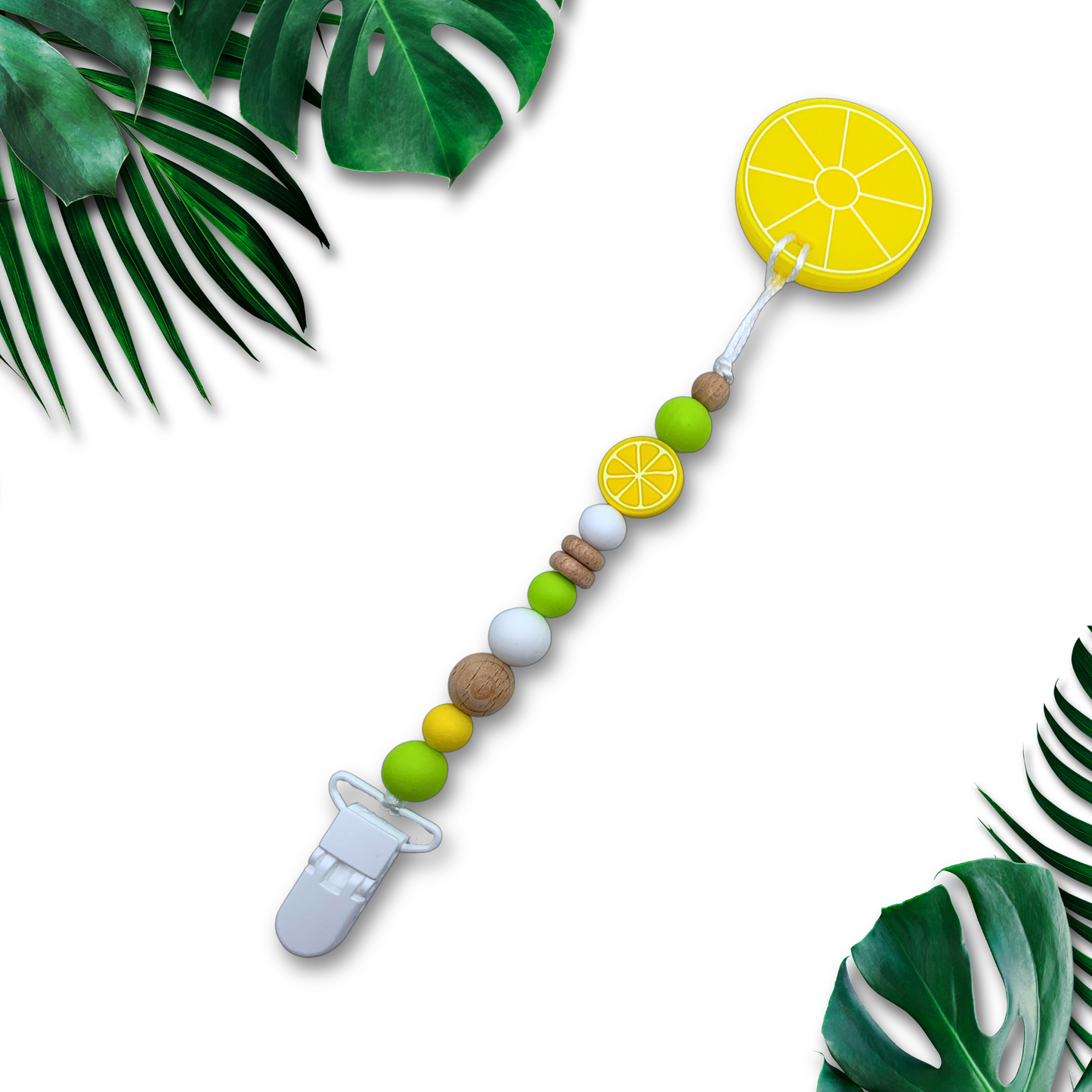 Attache suce et jouet citron - Création Perles bébé