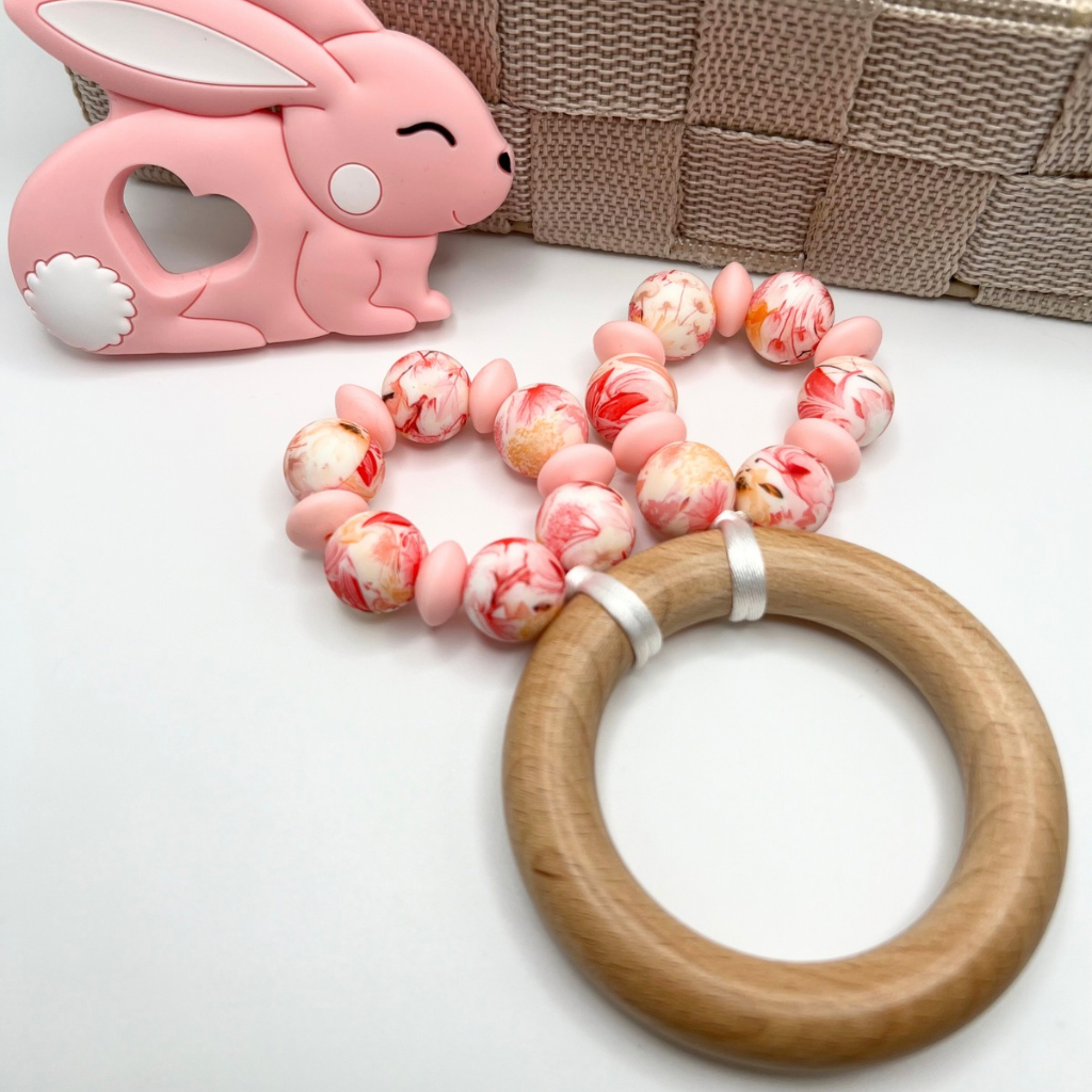 Anneau de dentition oreille de lapin