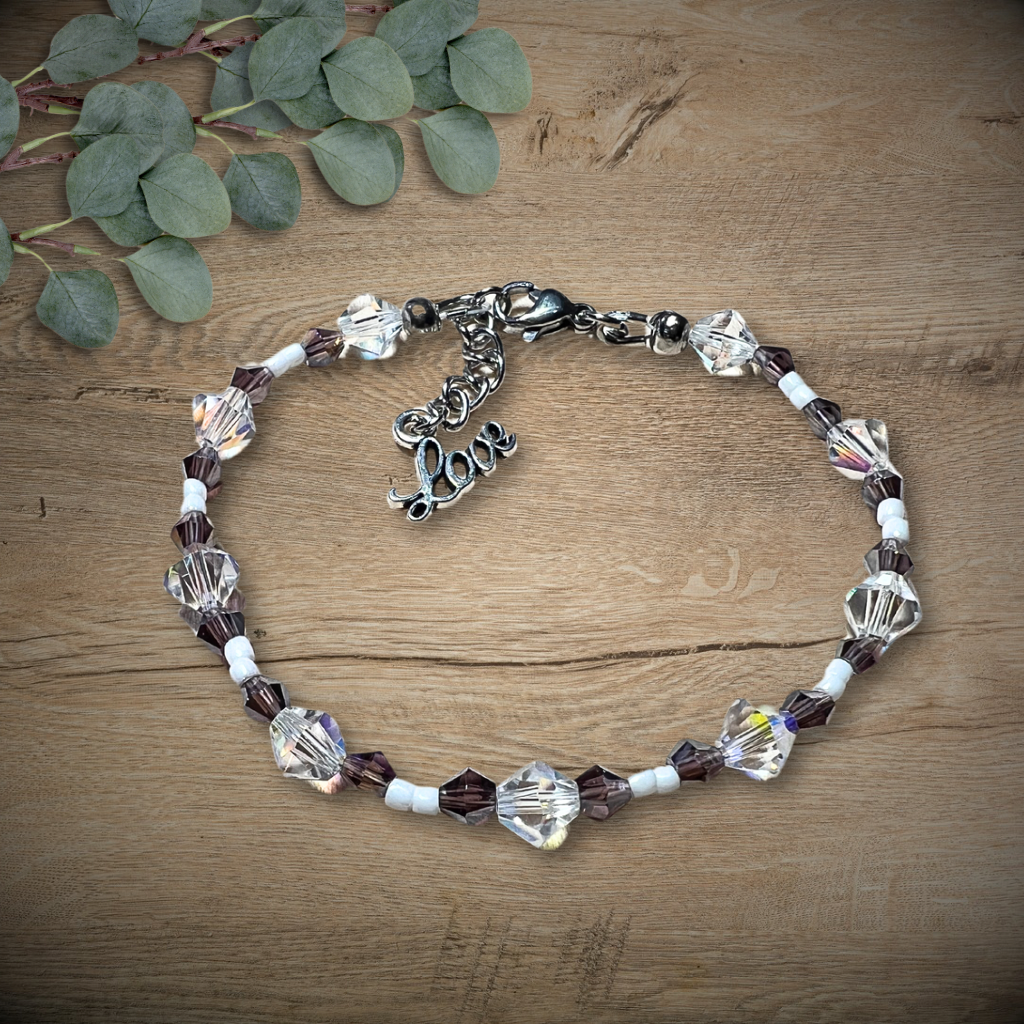 Bracelet en cristaux Swarovski minimaliste