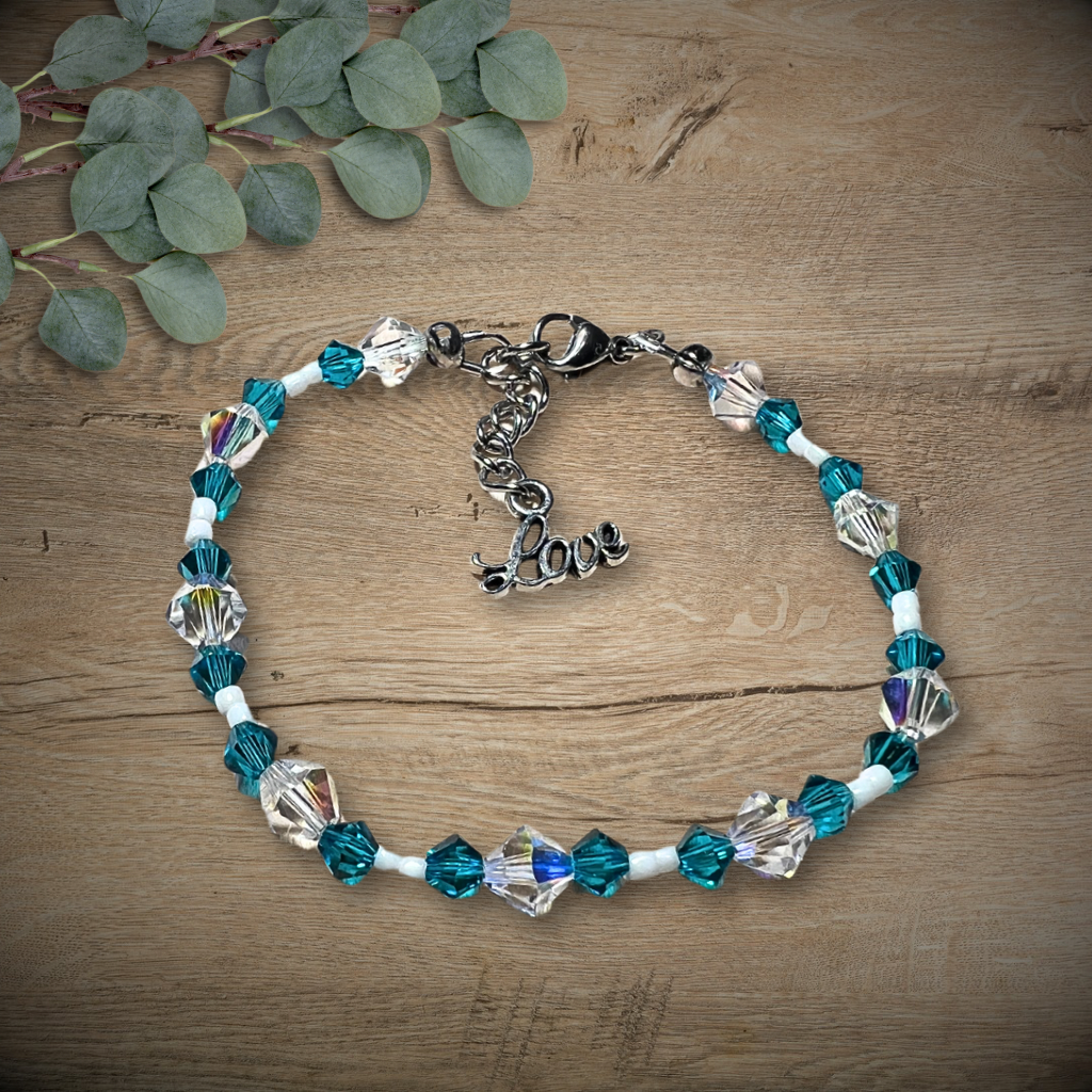 Bracelet en cristaux Swarovski minimaliste