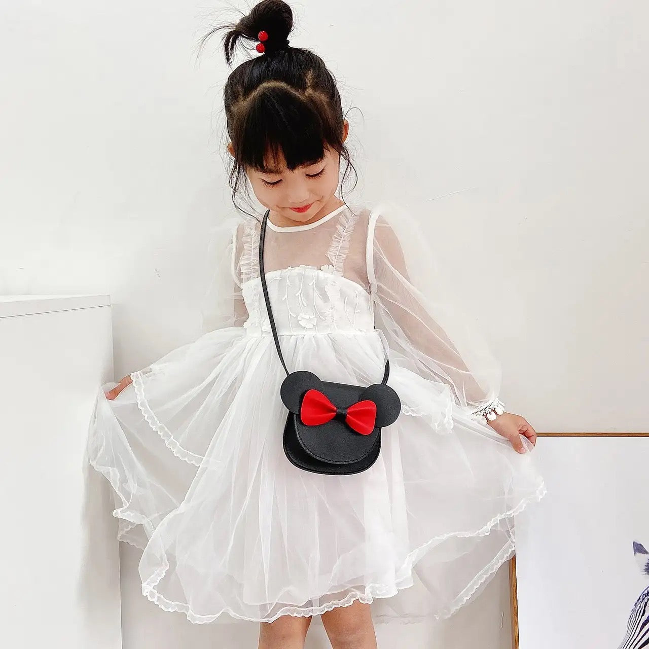 Sac à bandoulière Minnie Mouse pour fillette