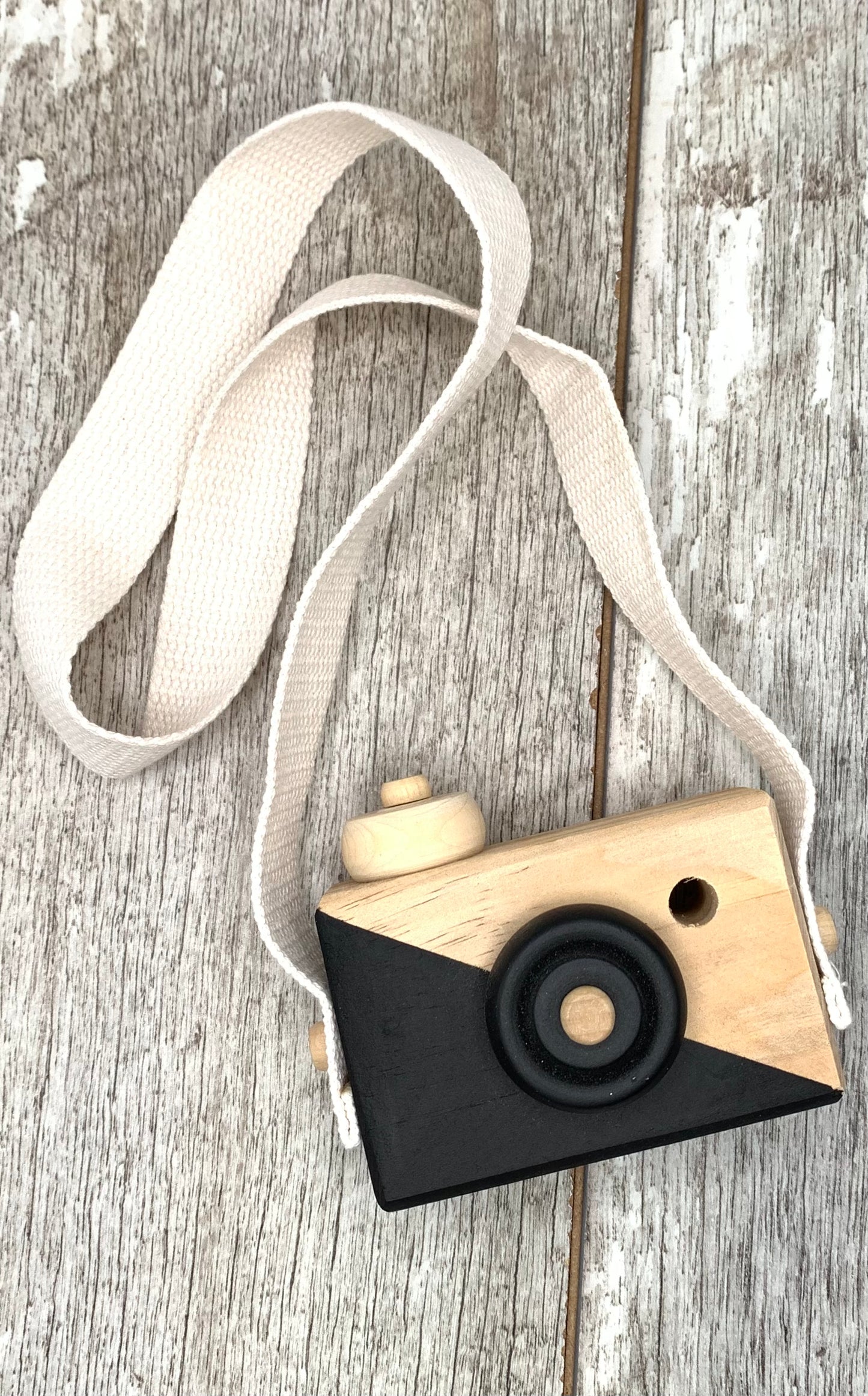 Appareil photo en bois - Création Perles bébé