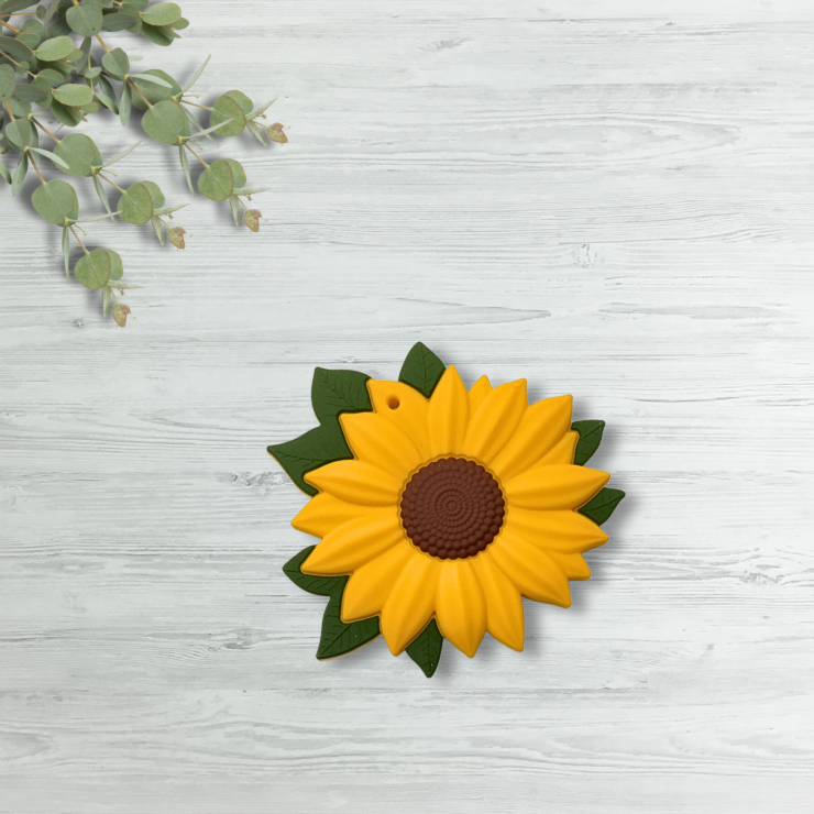Jouet de dentition-Tournesol/Marguerite