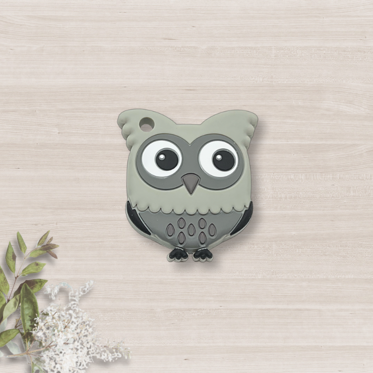 Jouet de dentition-Hibou joyeux