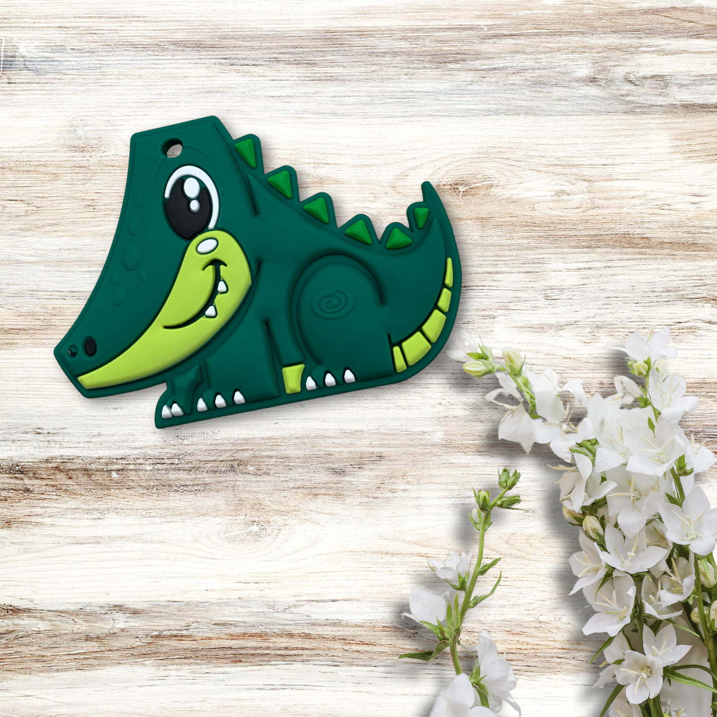 Jouet de dentition-crocodile