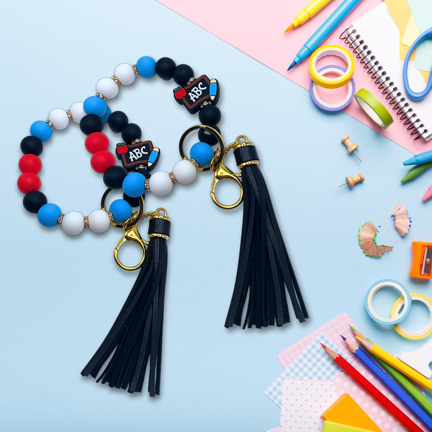 Bracelet porte-clés-ABC