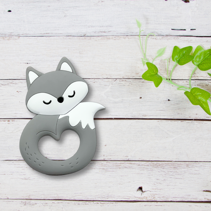 Jouet de dentition-Renard mignon