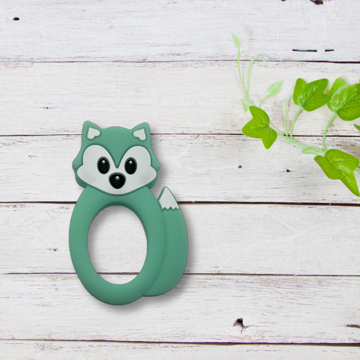 Jouet de dentition-Renard chat