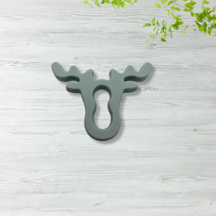 Jouet de dentition-Tête de chevreuil