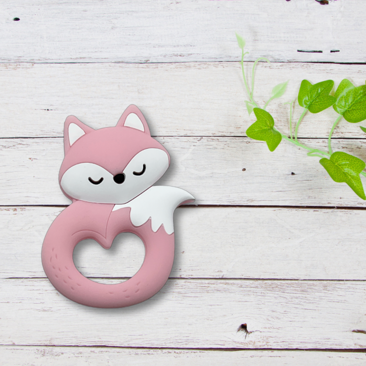 Jouet de dentition-Renard mignon