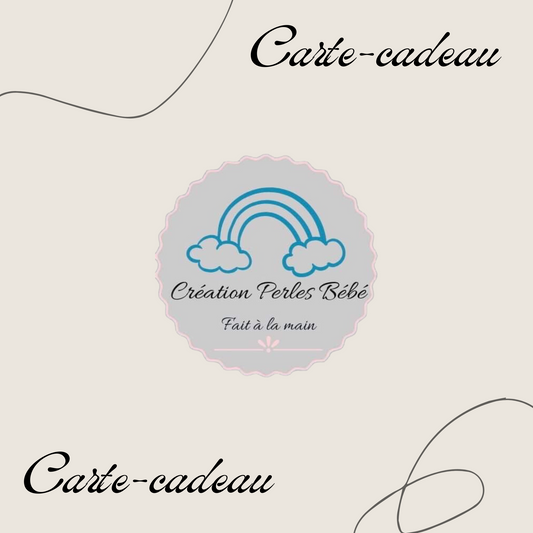 Carte-cadeau Création Perles Bébé