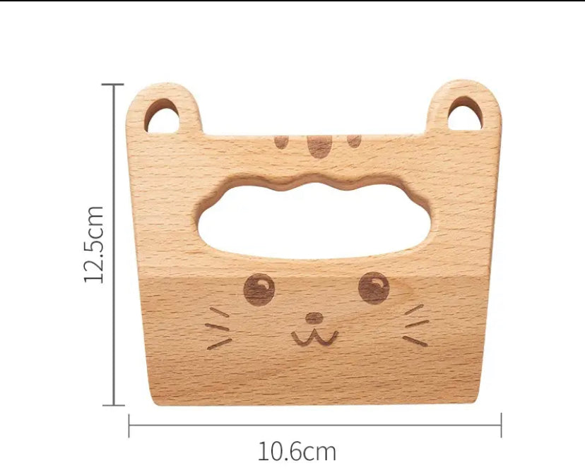 Couteau de cuisine en bois pour enfants-Outil de cuisine pour tout-petits et enfants