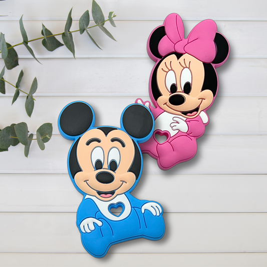 Jouet de dentition-Bébé Minnie et Mickey